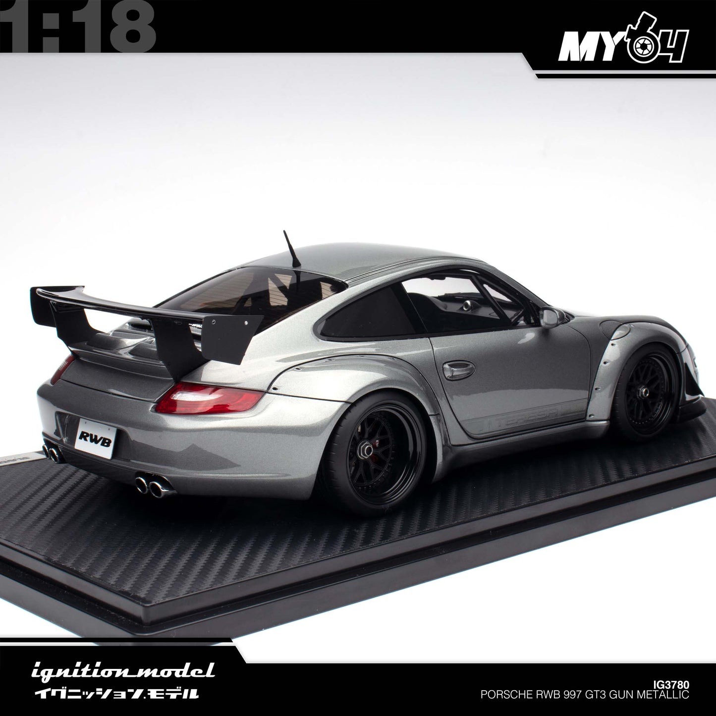 [Ignition Model] Porsche RWB 997 GT3 - Gun Metallic