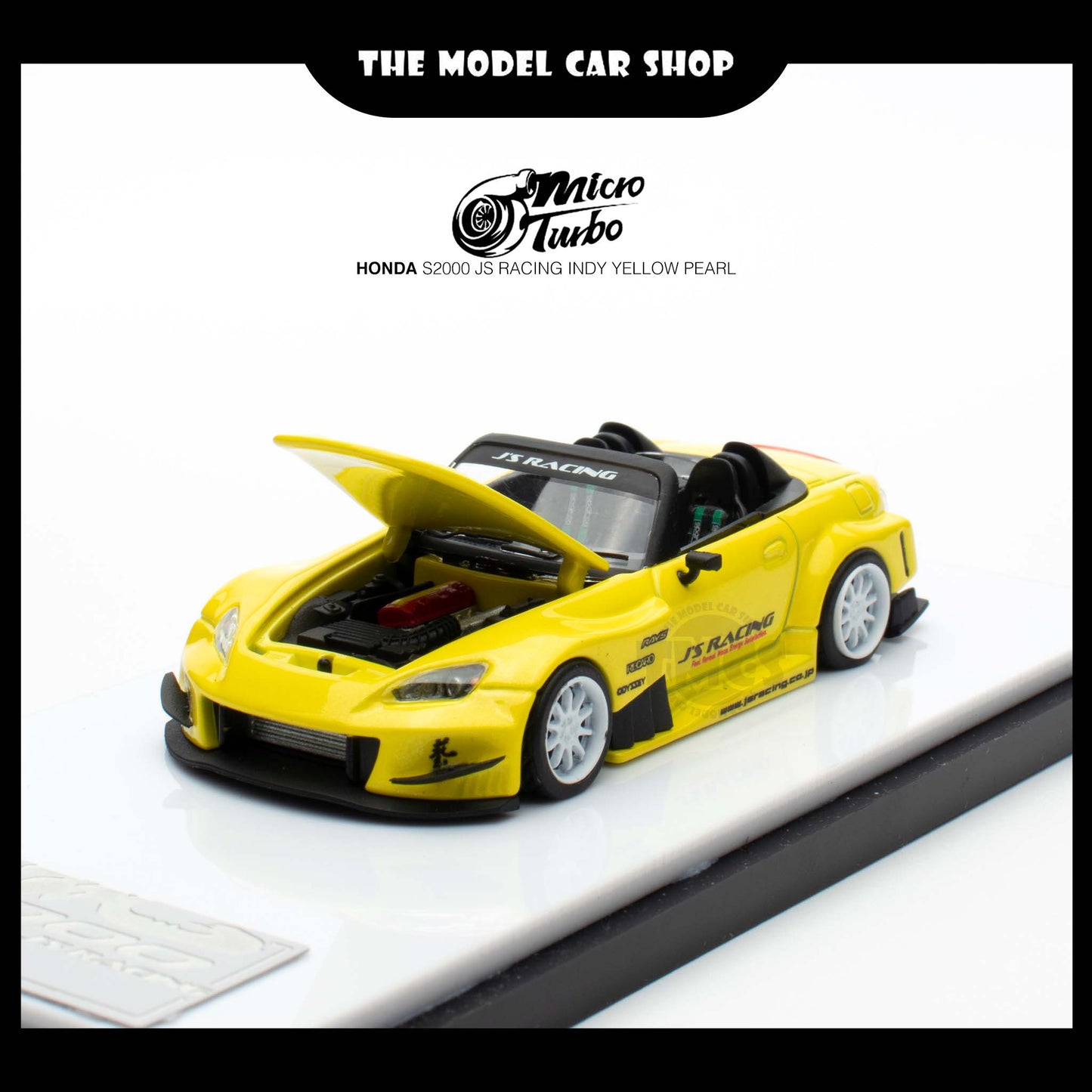 [Micro Turbo] Honda S2000 JS Racing - Indy Yellow Pearl