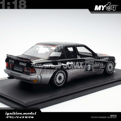 [Ignition Model] 1:18 Toyota Pandem 190 - Black