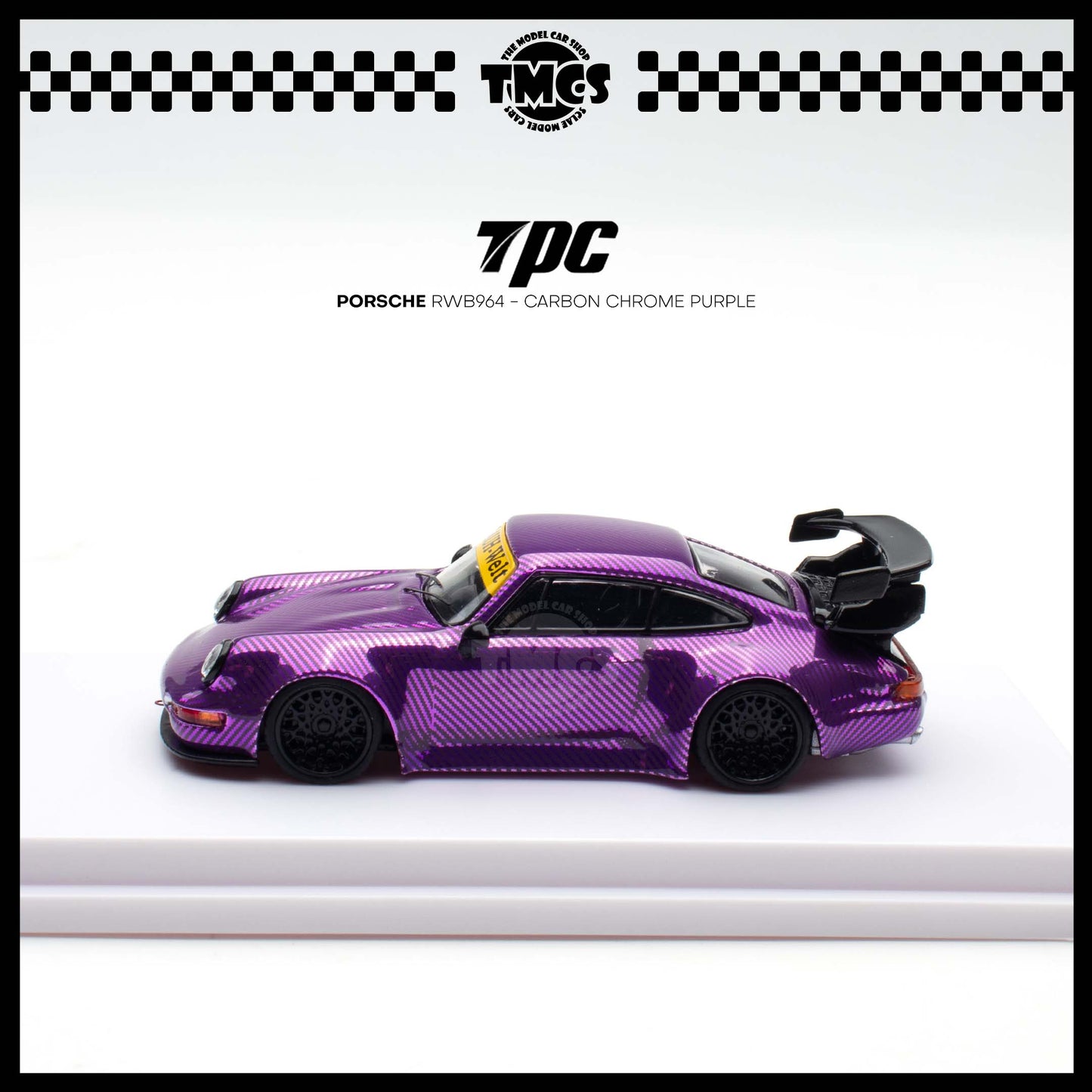 [TPC] 1:64 Porsche RWB964 - Carbon Chrome Purple