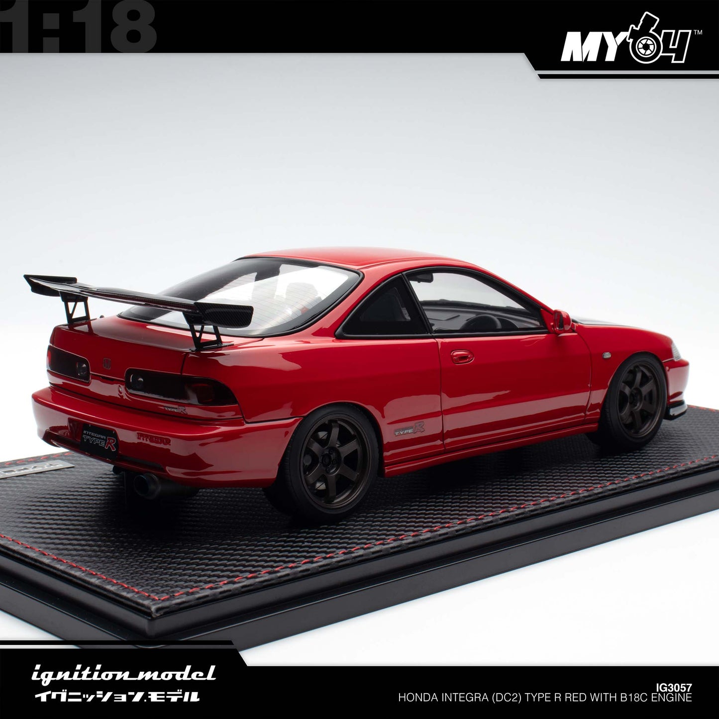[Ignition Model] Honda Integra (DC2) Type R Red With B18C Engine