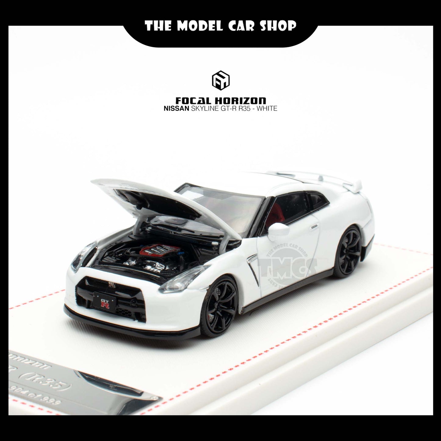 [Focal Horizon] Nissan Skyline GT-R R35 - White