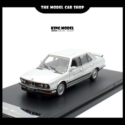 [King Model] BMW E28 M5 - Silver