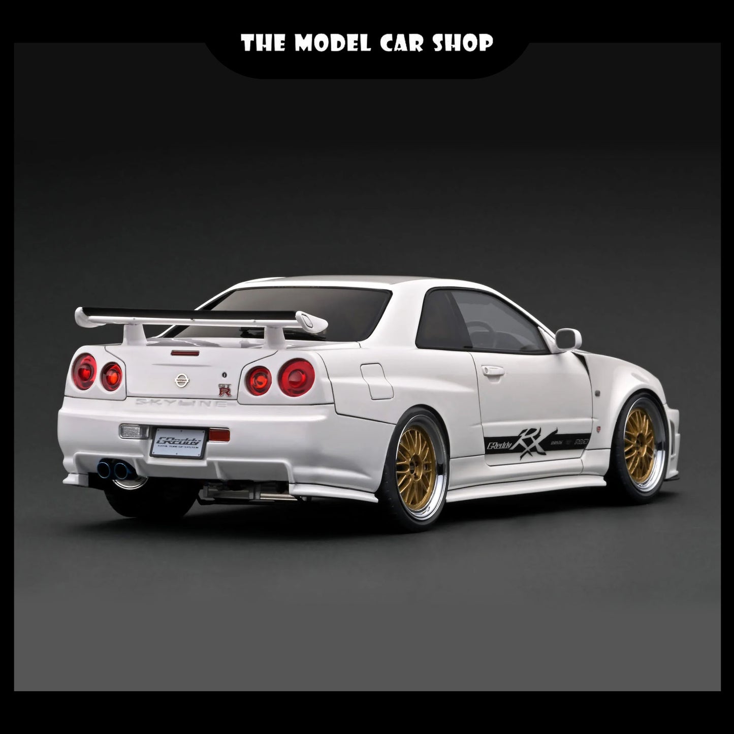 [Ignition Model] Nissan Skyline GT-R (BNR34) - White