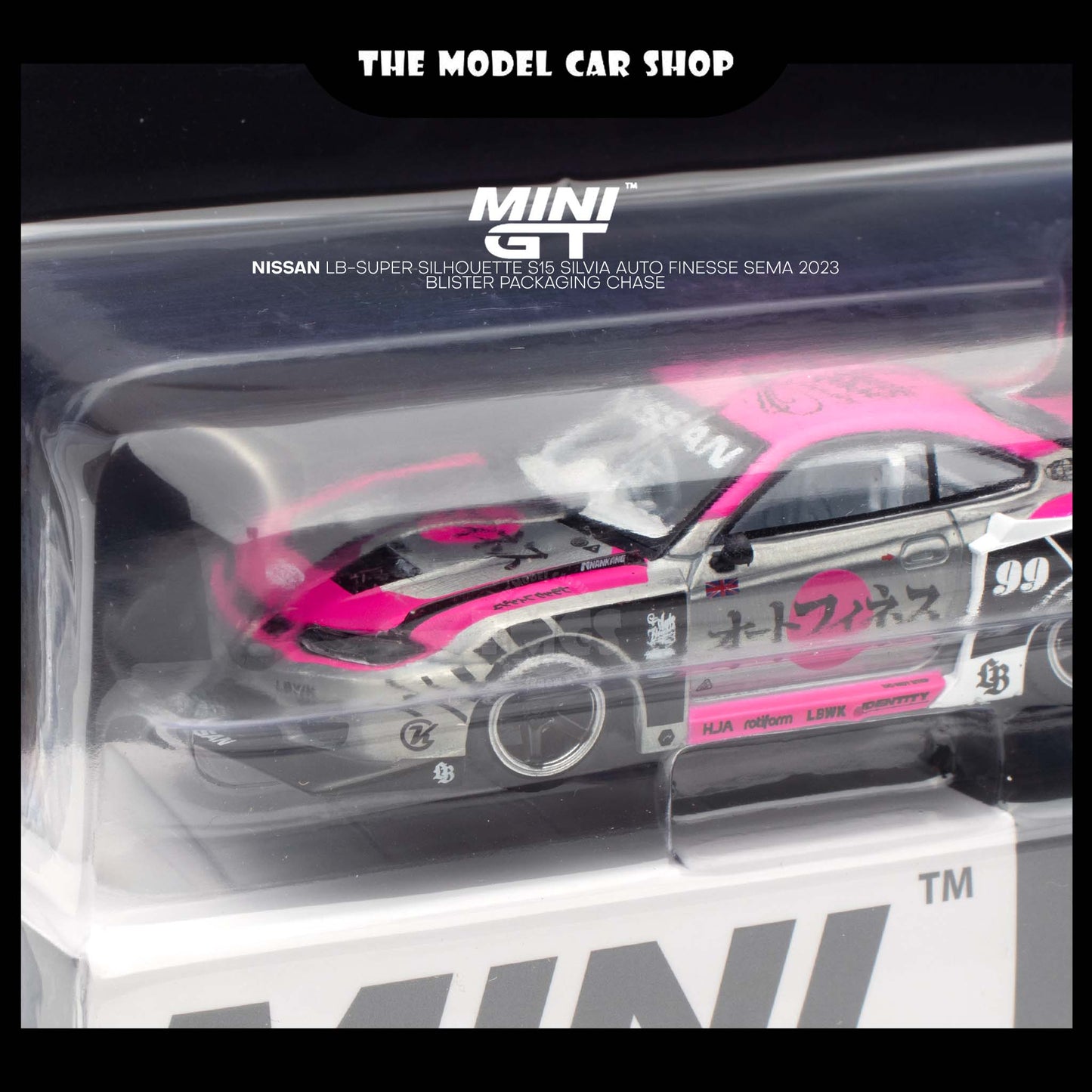 [MINI GT] Nissan LB-Super Silhouette S15 SILVIA Auto Finesse SEMA 2023