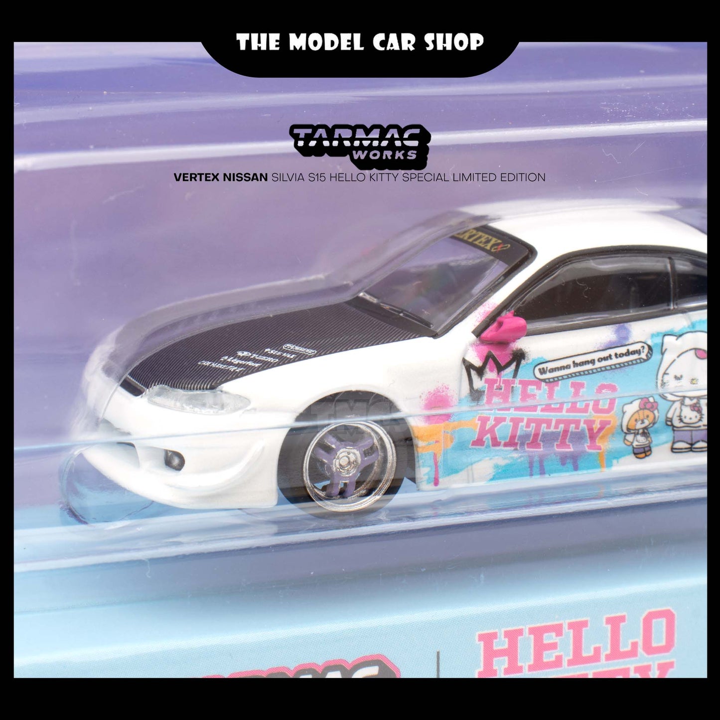 [Tarmac Works] Vertex Nissan Silvia S15 Hello Kitty Special Limited Edition