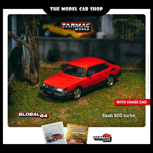 [Tarmac Works] Saab 900 Turbo - Red