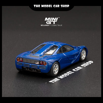 [Mini GT] McLaren F1 Cobalt Blue