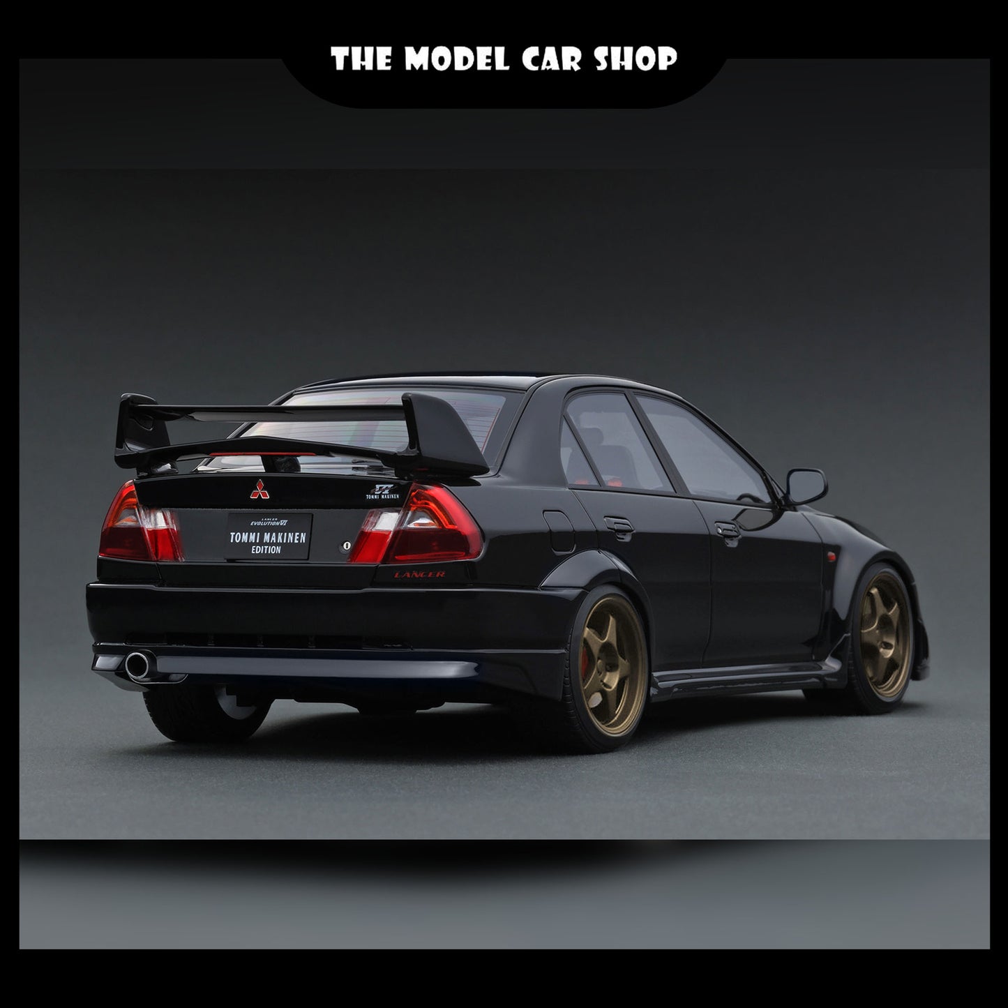 [Ignition Model] Mitsubishi Lancer Evolution VI GSR T.M.E (CP9A) - Black