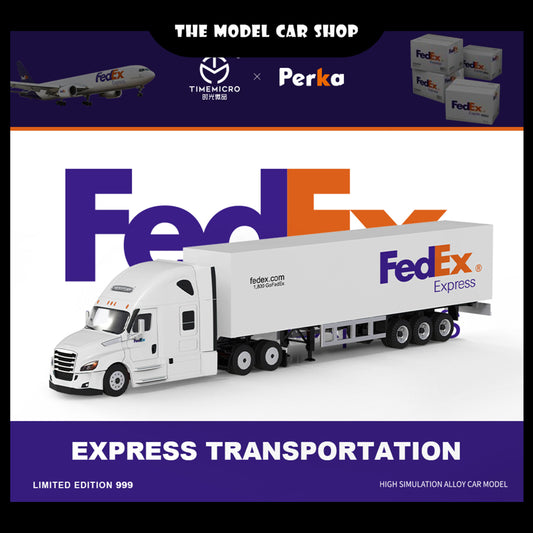 [Time Micro] Freightliner Container Truck FedEx