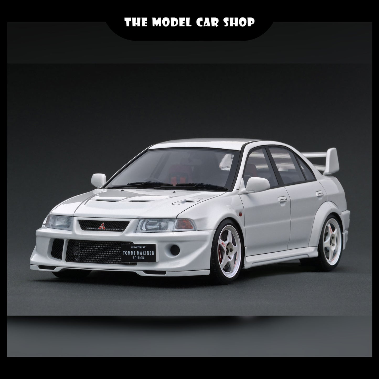 [Ignition Model] Mitsubishi Lancer Evolution VI GSR T.M.E (CP9A) - White