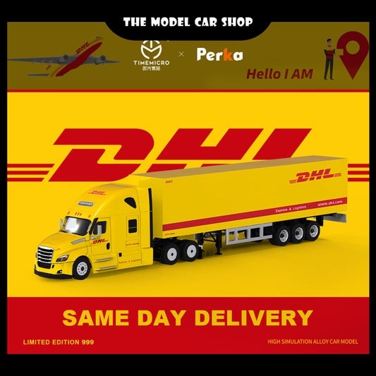 [Time Micro] Freightliner Container Truck DHL