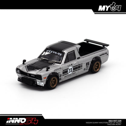 [INNO64] Nissan Sunny HAKOTORA Pick Up Truck "INAZUMA WORK"