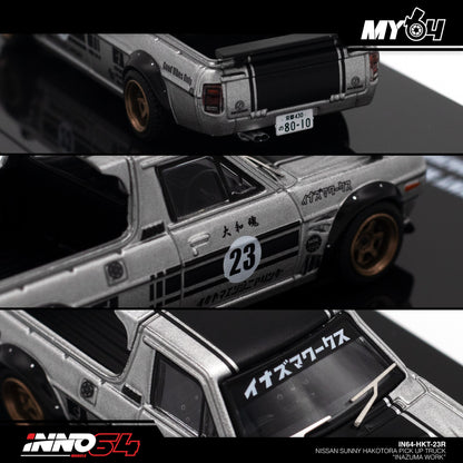 [INNO64] Nissan Sunny HAKOTORA Pick Up Truck "INAZUMA WORK"