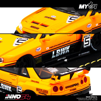 [INNO64] Nissan Skyline LBWK (ER34) Super Silhouette