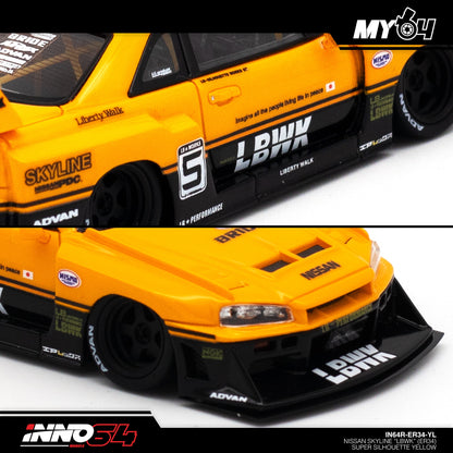 [INNO64] Nissan Skyline LBWK (ER34) Super Silhouette