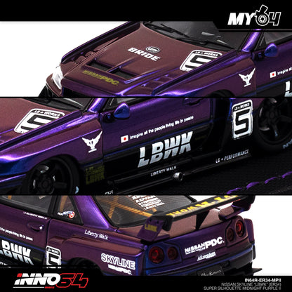 [INNO64] Nissan Skyline LBWK (ER34) Super Silhouette