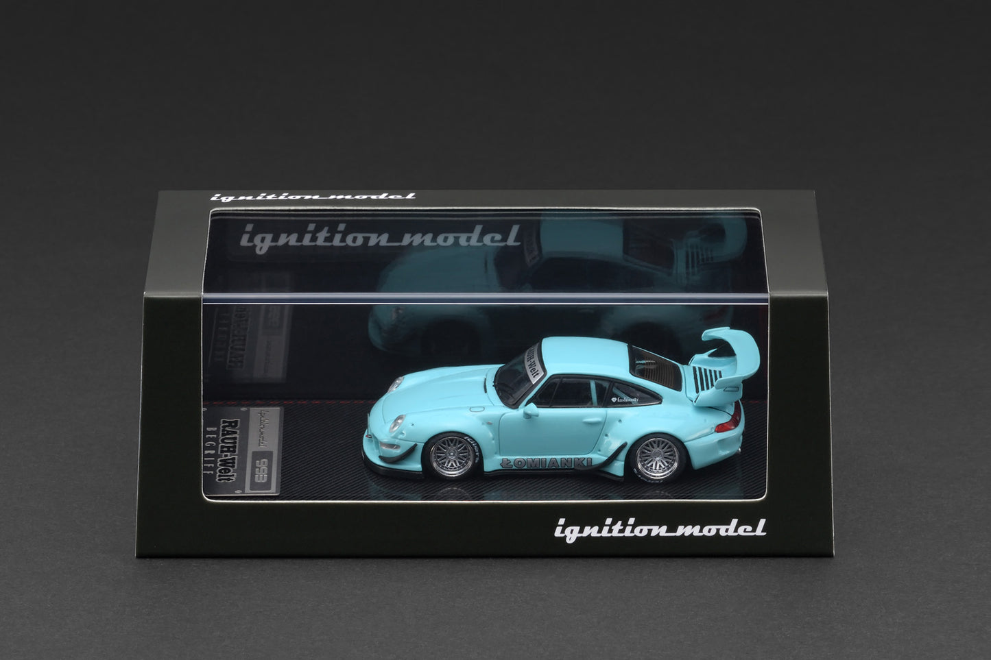[Ignition Model] 1:64 Porsche RWB 993 - Blue Green
