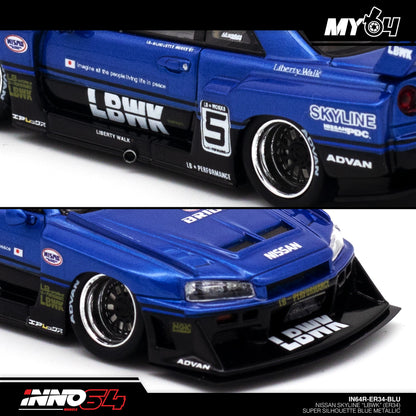 [INNO64] Nissan Skyline LBWK (ER34) Super Silhouette