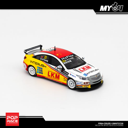 [Pop Race] Chevrolet Cruze WTCC Macau WTCC 2012 Winner Independent Driver Class Race 1 & Race 2 Darryl O'Young