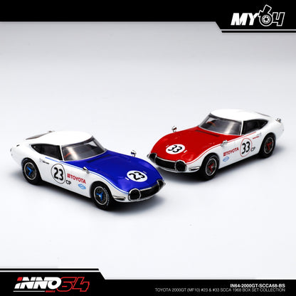 [INNO64] Toyota 2000GT #23 and #33 SCCA 1968 Box Set Collection