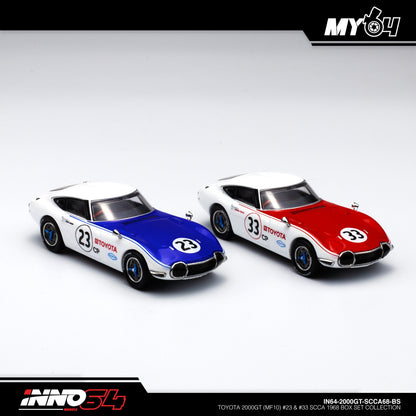 [INNO64] Toyota 2000GT #23 and #33 SCCA 1968 Box Set Collection