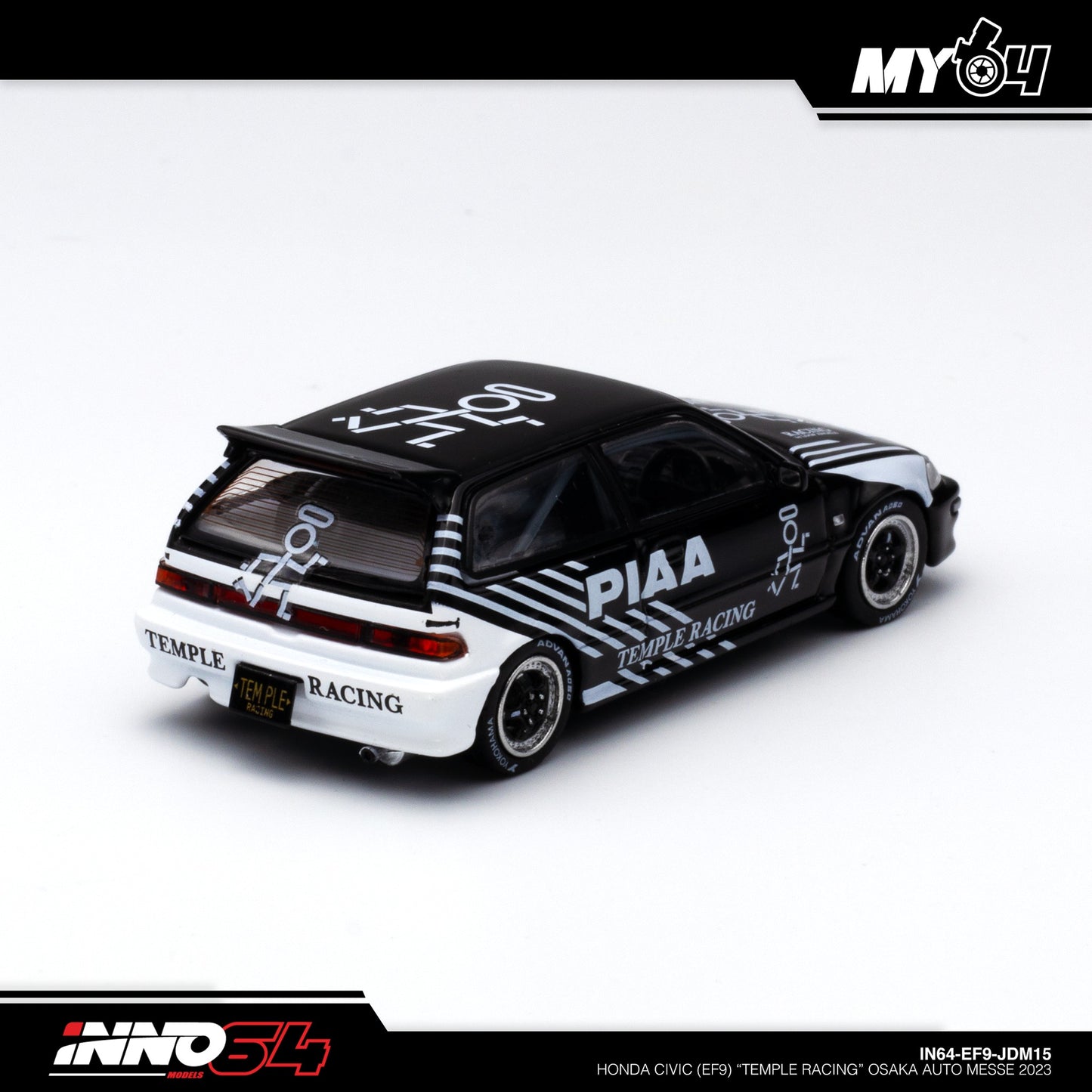 [INNO64] Honda Civic (EF9) "TEMPLE RACING" Osaka Auto Messe 2023
