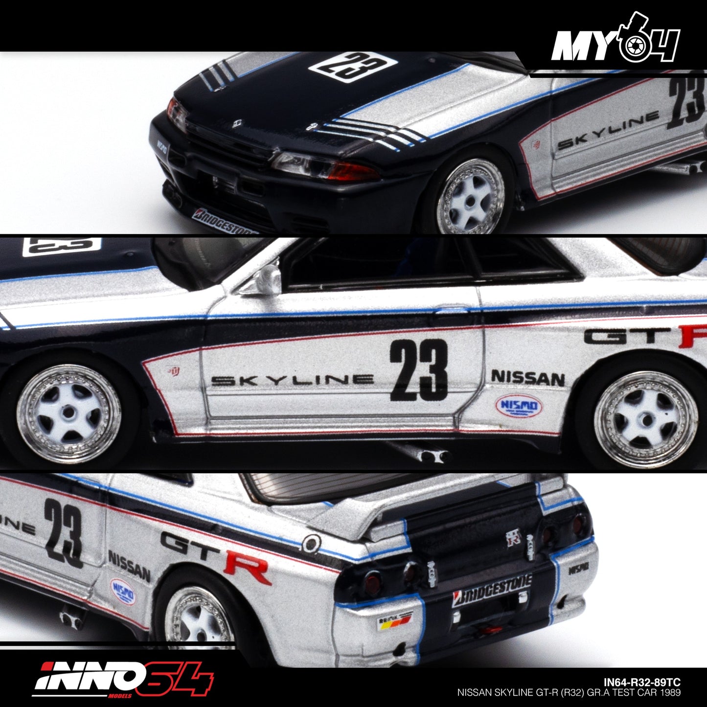 [INNO64] Nissan Skyline GT-R (R32) Gr.A Test Car 1989