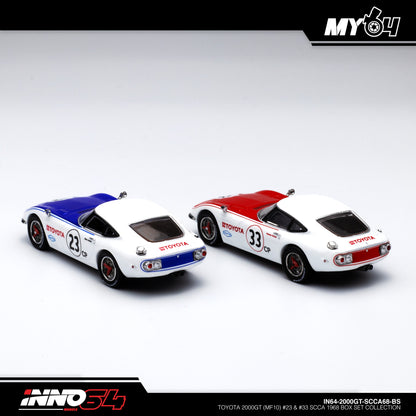 [INNO64] Toyota 2000GT #23 and #33 SCCA 1968 Box Set Collection