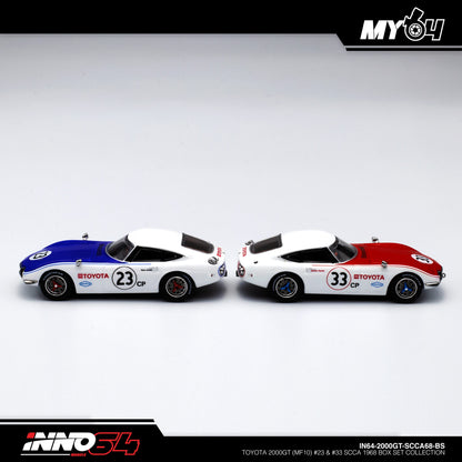 [INNO64] Toyota 2000GT #23 and #33 SCCA 1968 Box Set Collection