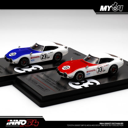 [INNO64] Toyota 2000GT #23 and #33 SCCA 1968 Box Set Collection