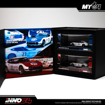 [INNO64] Toyota 2000GT #23 and #33 SCCA 1968 Box Set Collection