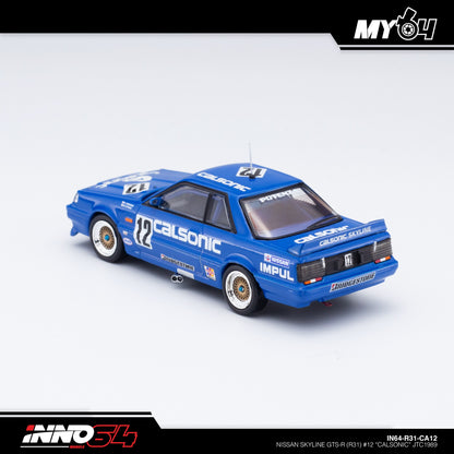 [INNO64] Nissan Skyline GTS-R (R31) #12 "CALSONIC" JTC 1989