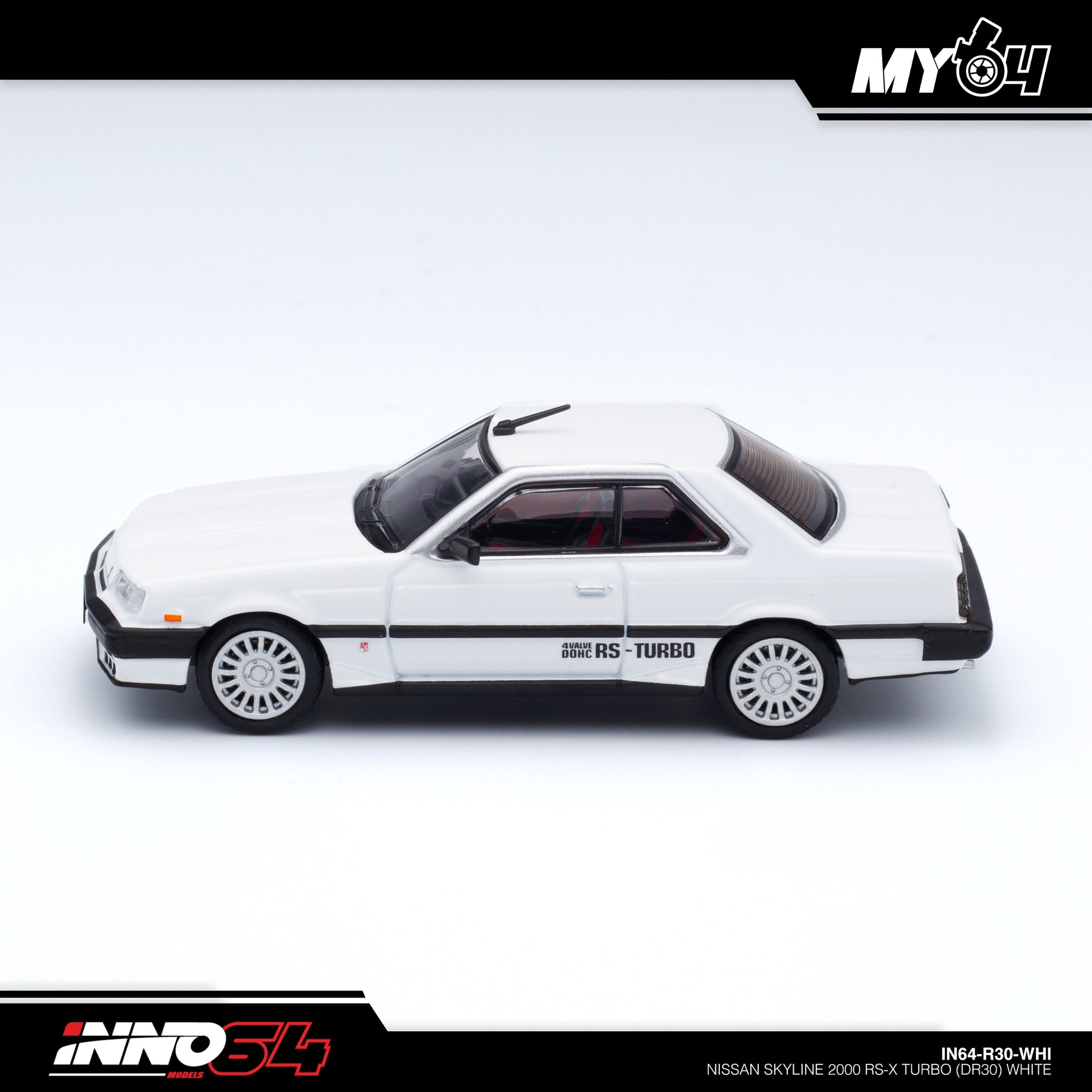 INNO64] Nissan Skyline 2000 RS-X Turbo (DR30) - White | The Model