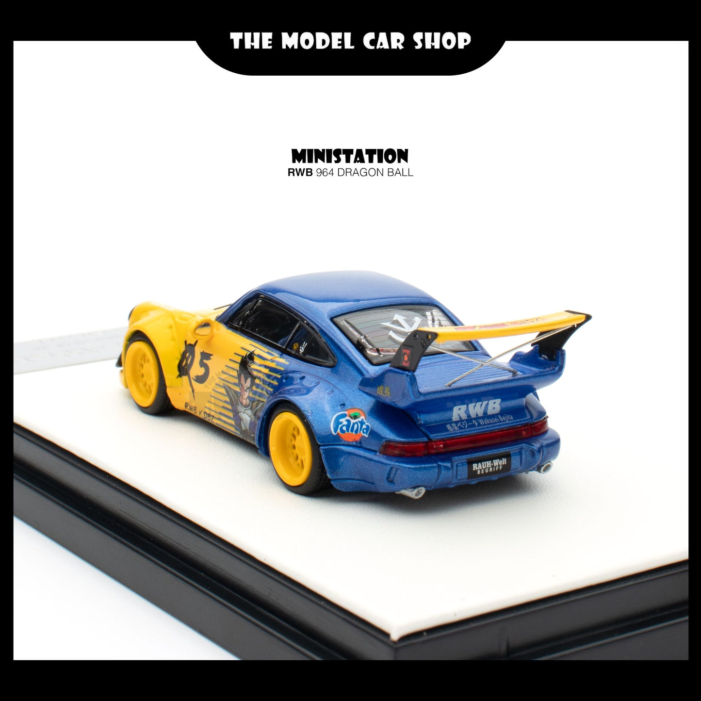 [Mini Station]  Porsche RWB964 Dragon Ball With Figure