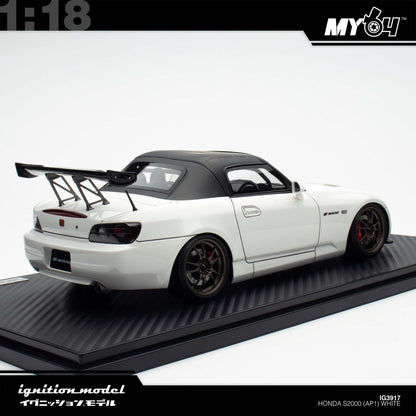 [Ignition Model 1:18 Honda S2000 (AP1) - White
