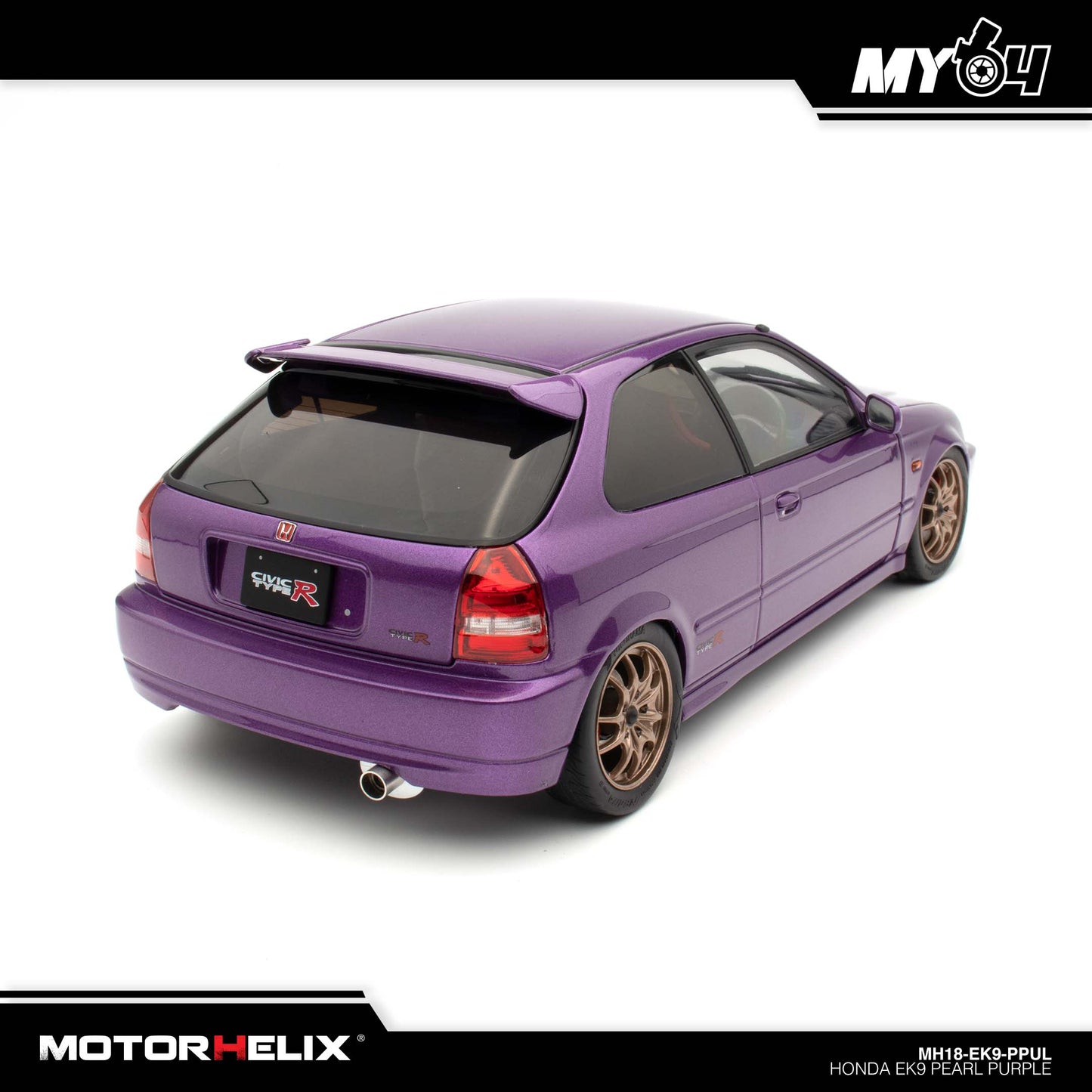 [Motorhelix] Honda EK9 - Pearl Purple