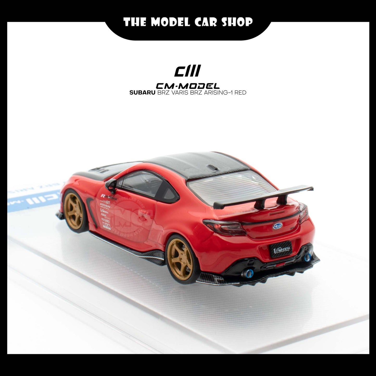 [CM Model] Subaru BRZ Varis BRZ ARISING-1 - Red