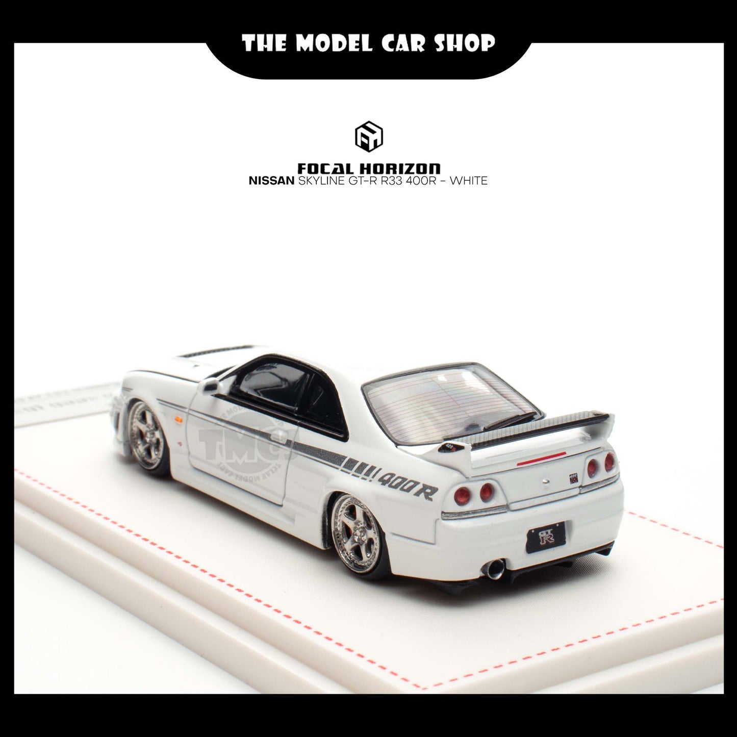 [Focal Horizon] Nissan Skyline GT-R R33 400R - White