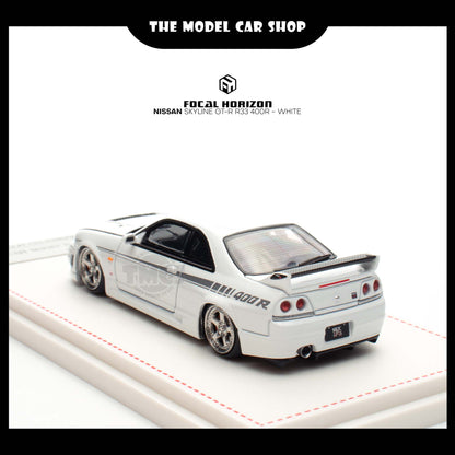 [Focal Horizon] Nissan Skyline GT-R R33 400R - White