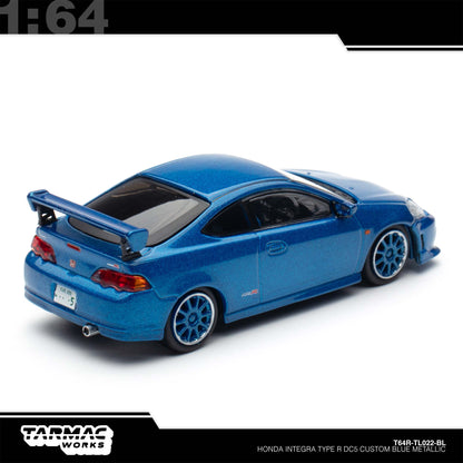 [Tarmac Works] 1:64 Honda Integra Type-R DC5 Custom - Blue Metallic