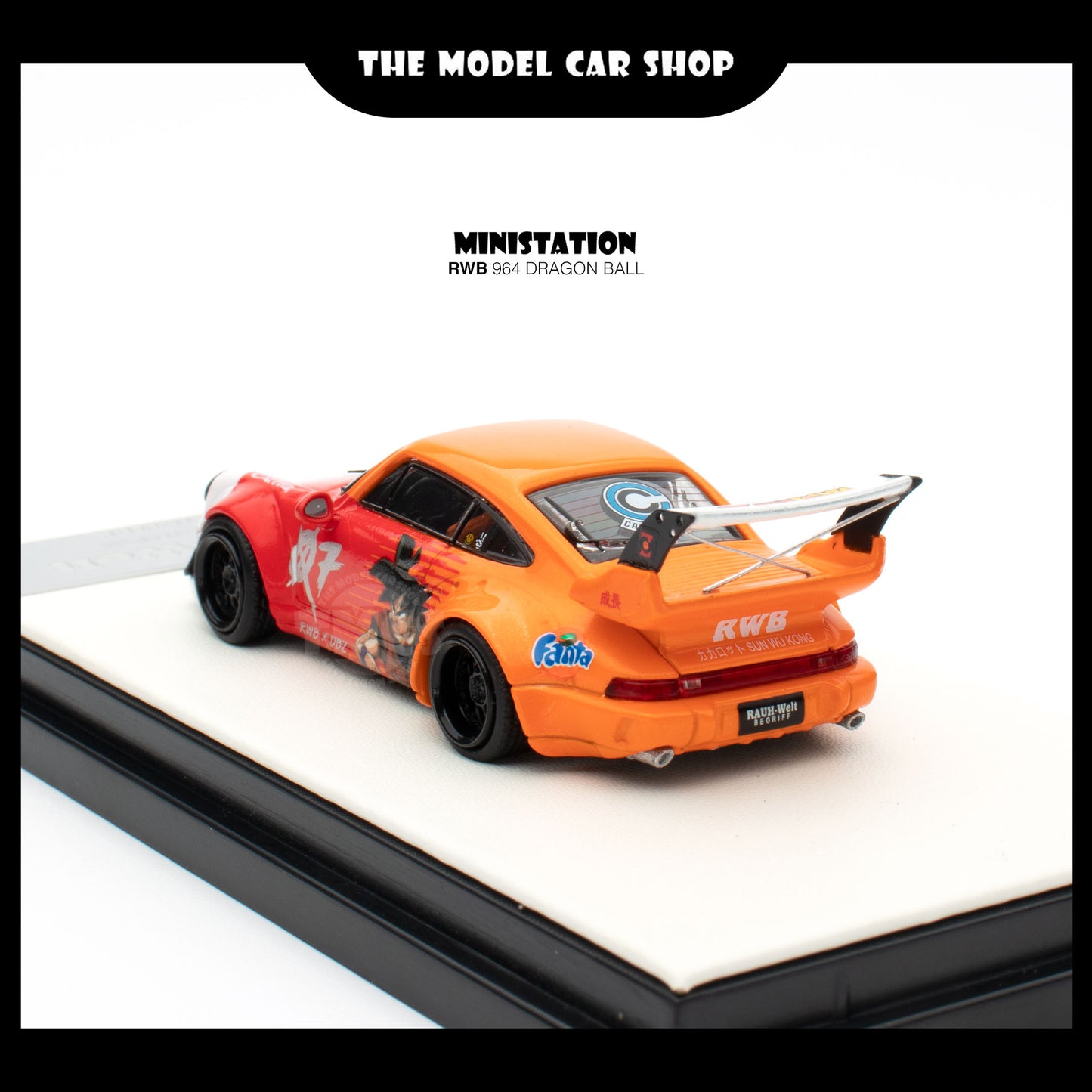 [Mini Station]  Porsche RWB964 Dragon Ball With Figure