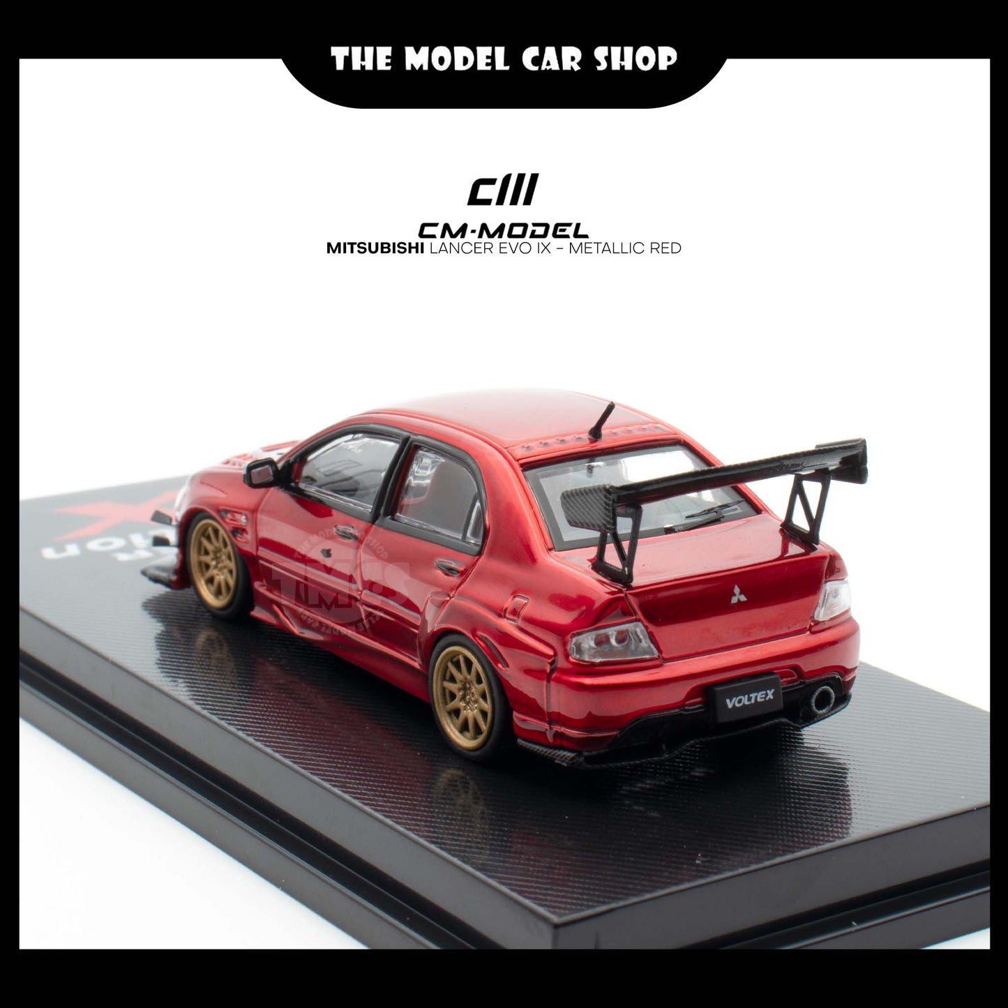 [CM Model] Mitsubishi Lancer Evo IX - Metallic Red