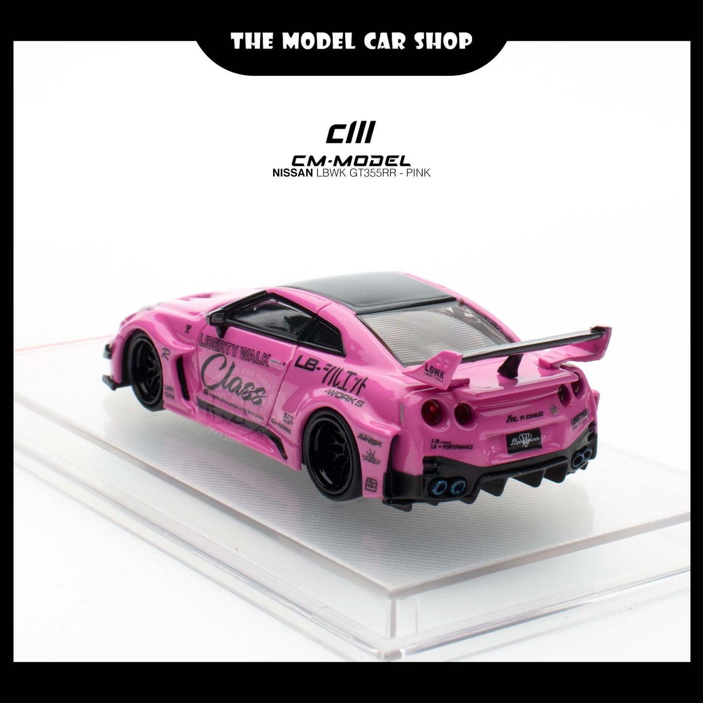 [CM Model] Nissan LBWK GT35RR - Pink