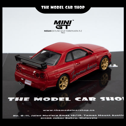 [MINI GT] Nissan Skyline Tommykaira R RZ Edition - Red