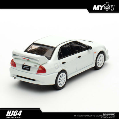 [Hobby Japan] Mitsubishi Lancer RS Evolution 6 (T.M.E.) - Scortia White