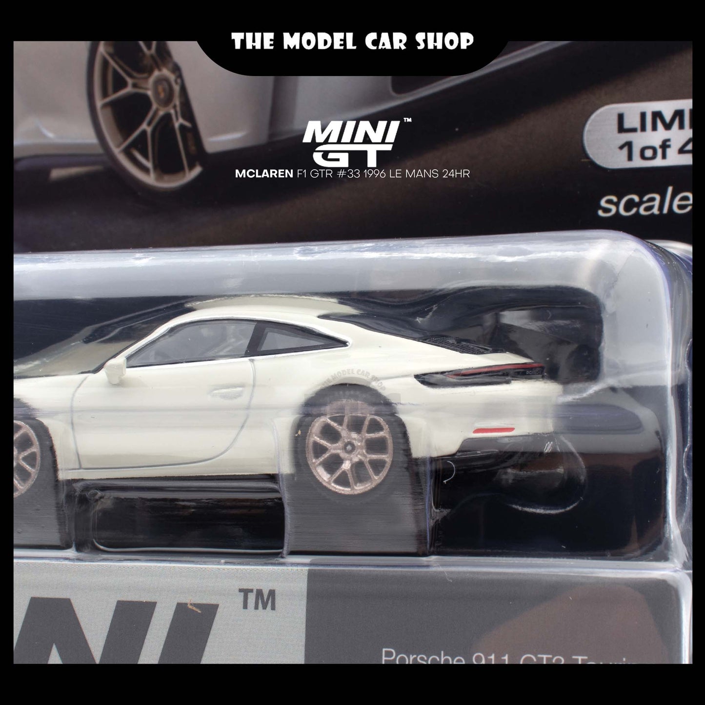 [MINI GT] Porsche 911 (992) GT3 Touring Crayon (Mijo Exclusive)