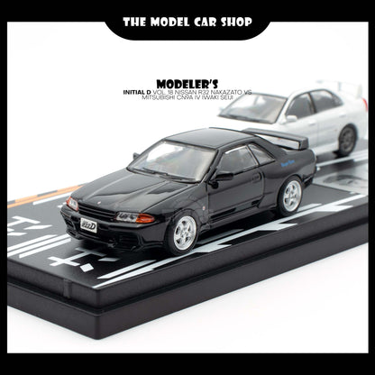 [Modeler's] Initial D Vol. 18 Nissan R32 Nakazato VS Mitsubishi CN9A IV Iwaki Seiji