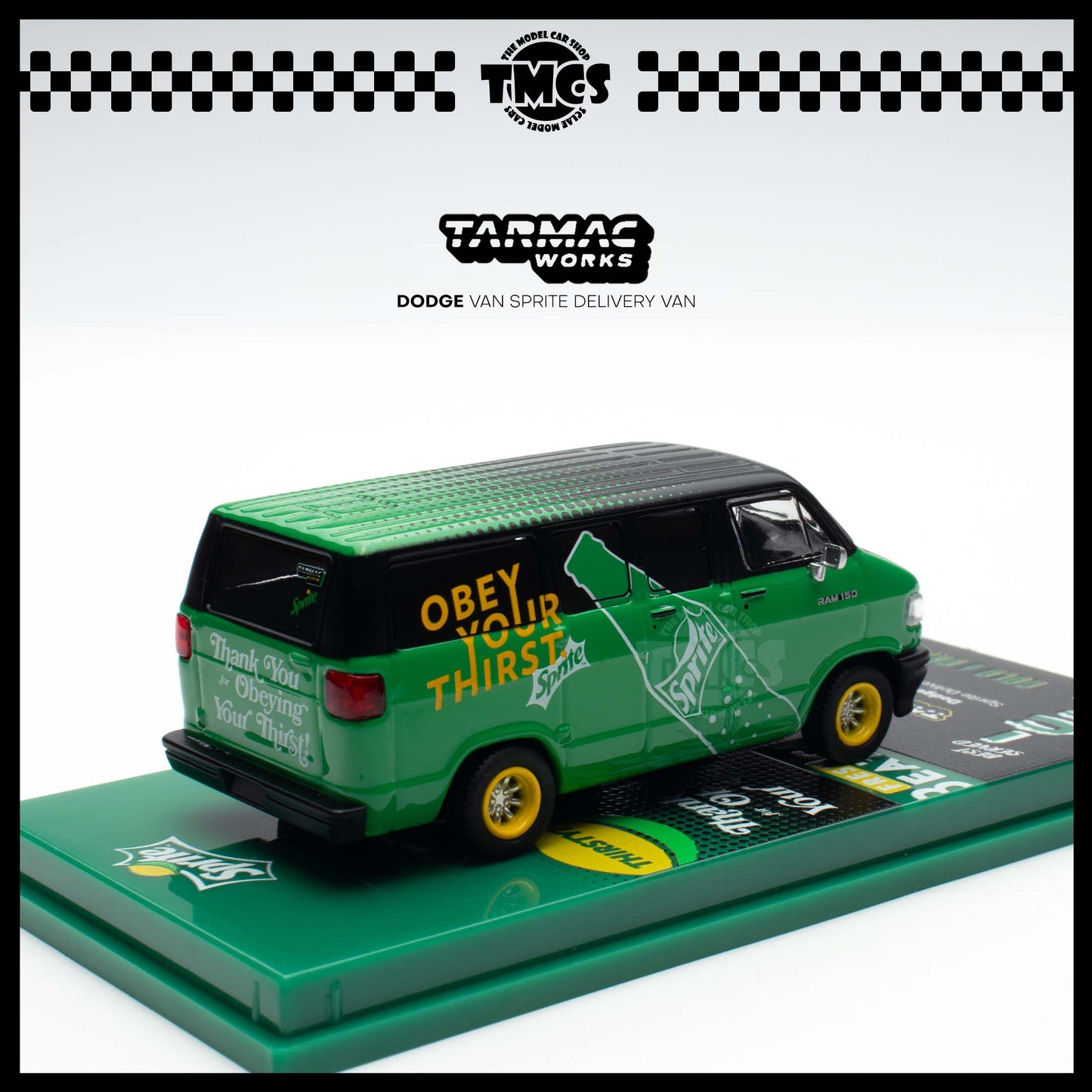 [Tarmac Works] Dodge Van Sprite Delivery Van