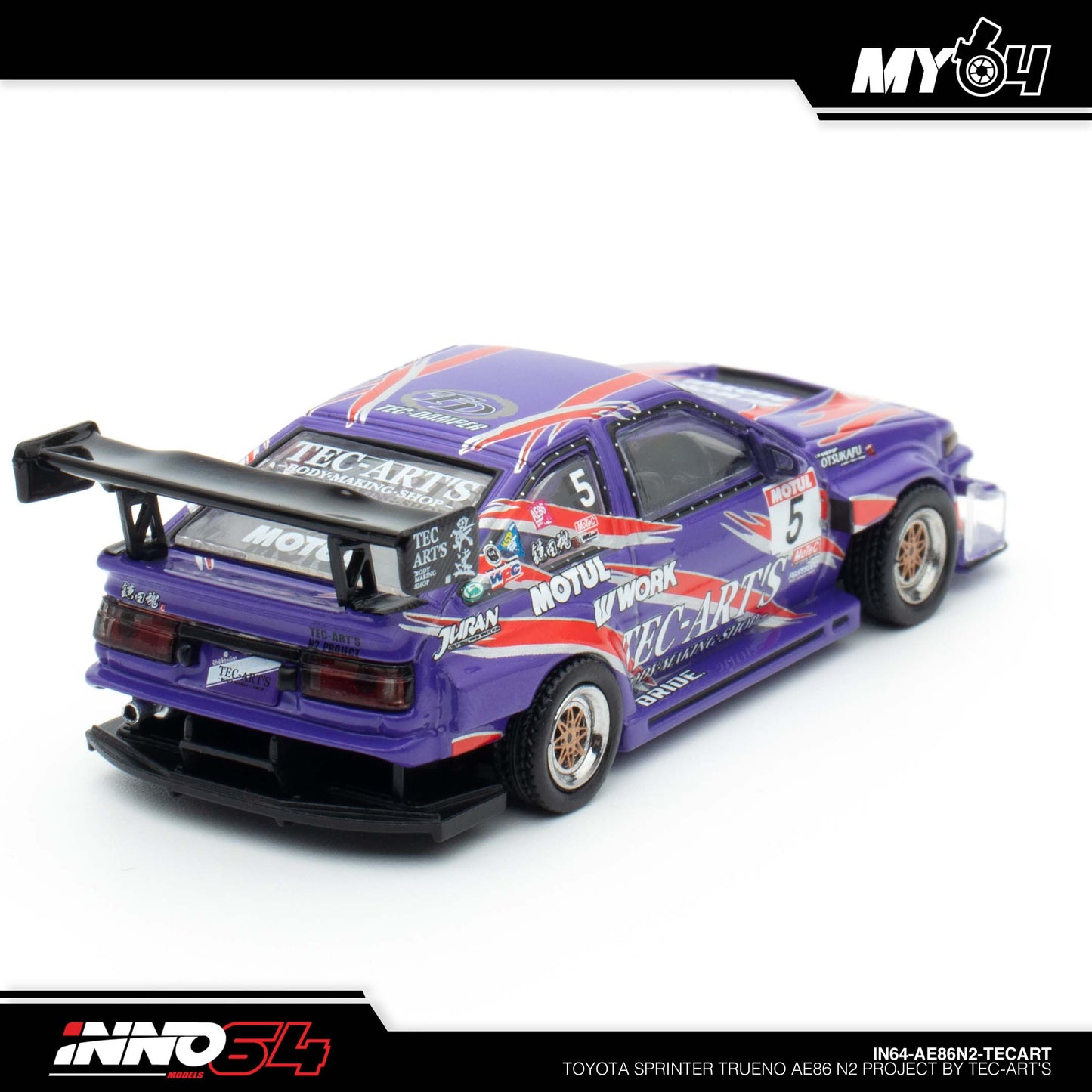 [INNO64] Toyota Sprinter Trueno AE86 N2 Project by Tec-Art's